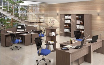 Офисный набор мебели IMAGO четыре рабочих места, стол для переговоров в Ставрополе - предосмотр 6